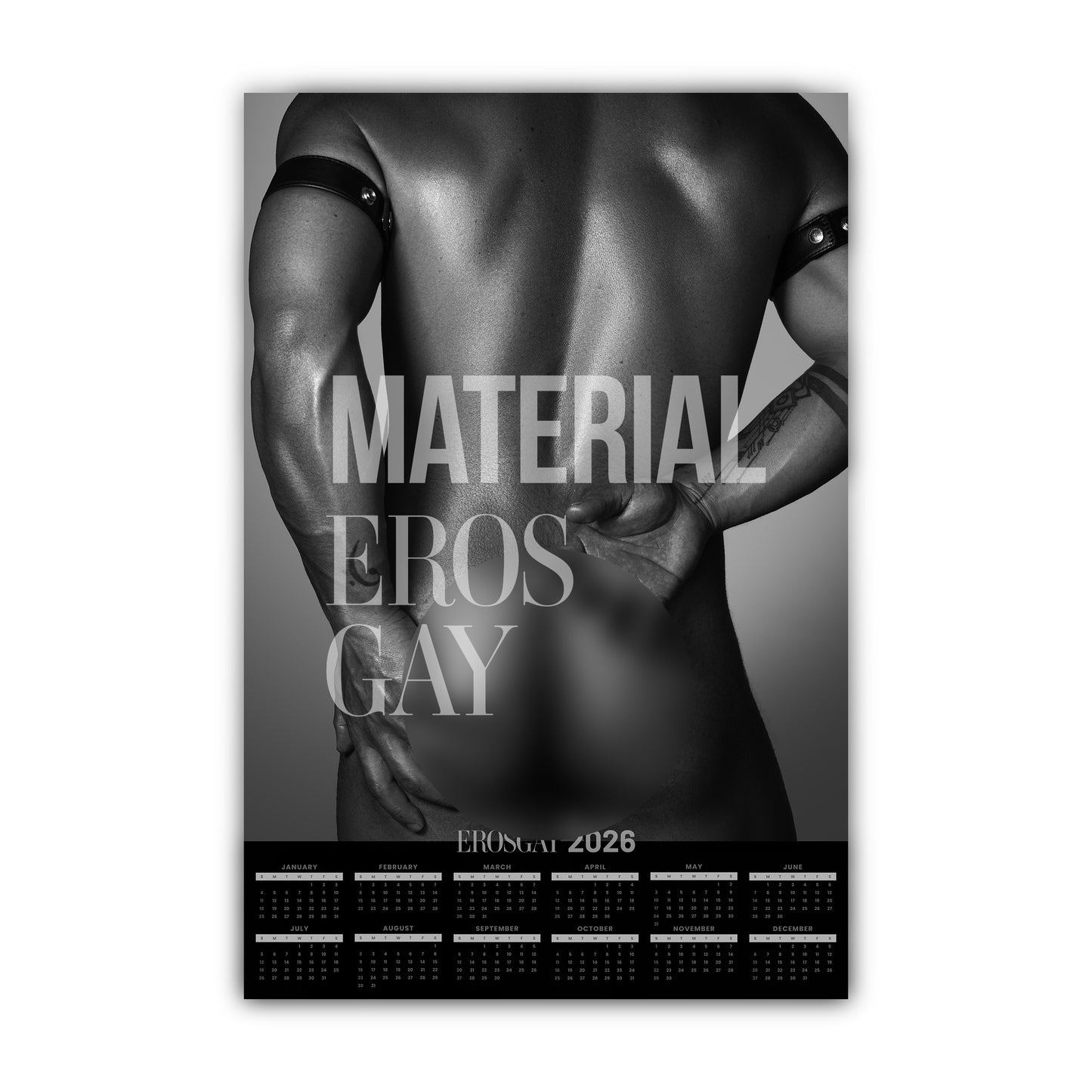 Calendarios EROSGAY 2026 NI YO ME RESISTO