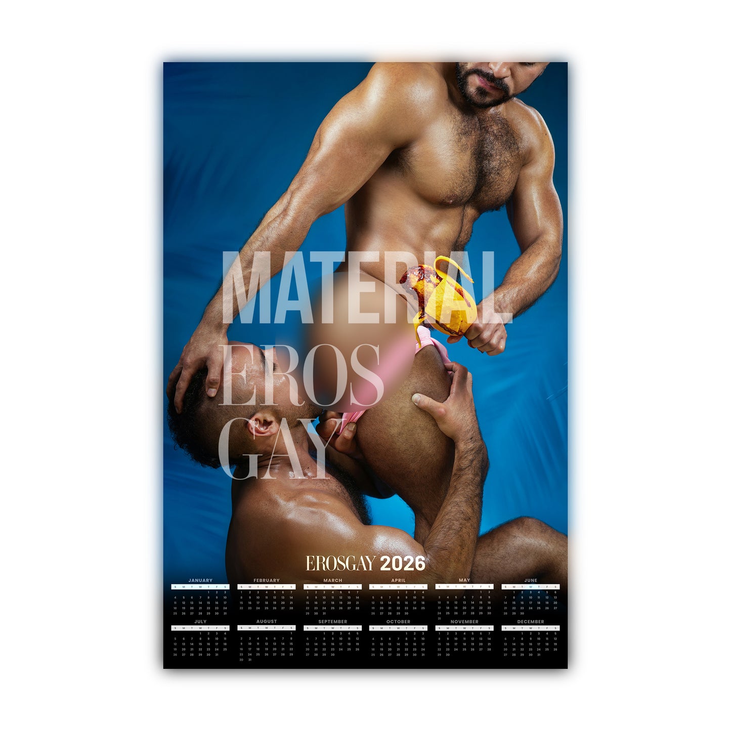 Gay Calendar 2026 FORBIDDEN FLAVOR - FelixFox and Alex | EROSGAY