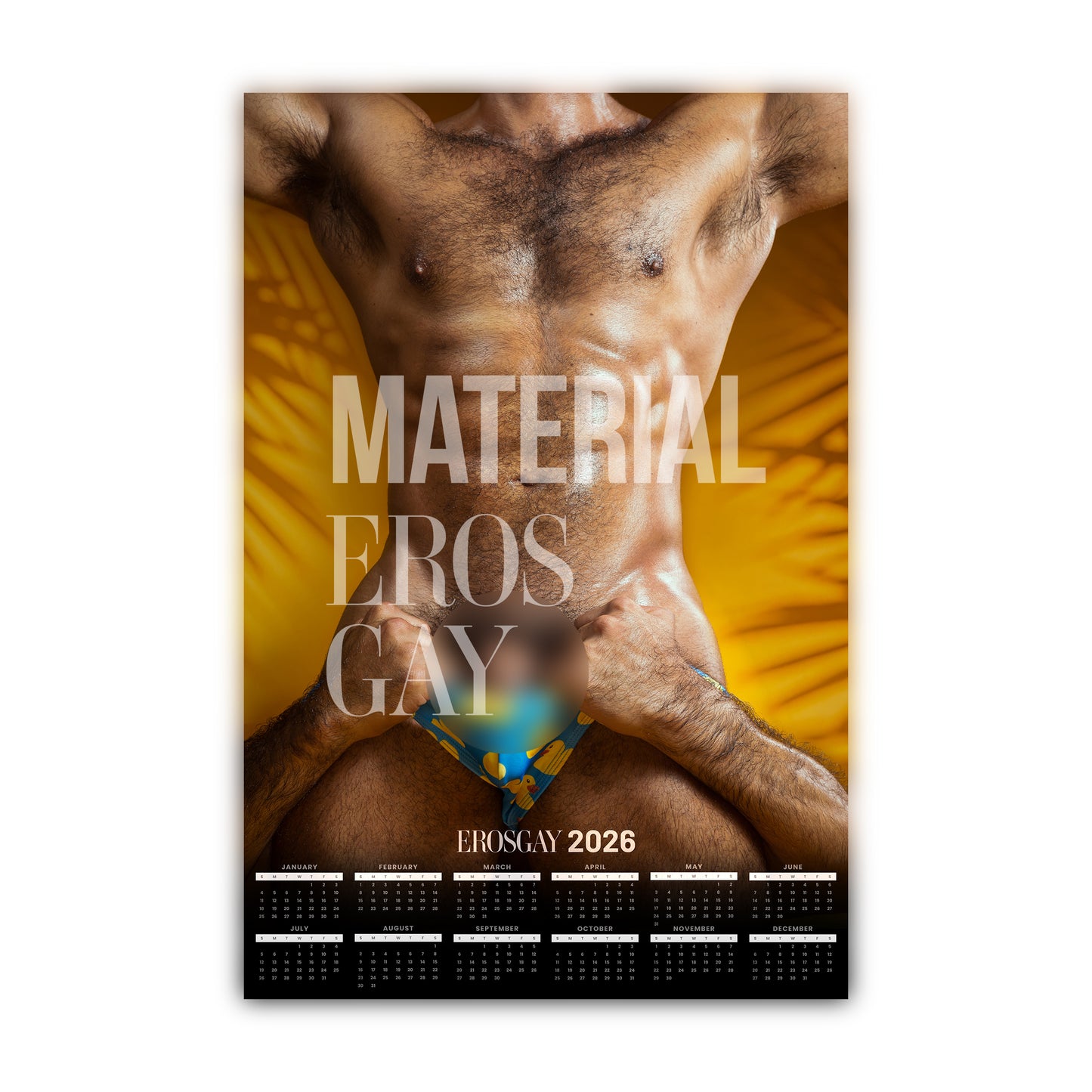 Calendarios EROSGAY 2026 SEGUNDO ANTES