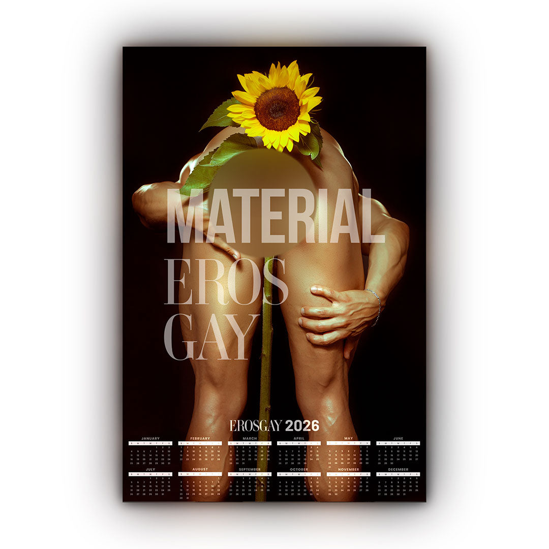 Gay Calendar 2026 WHERE THE SUN TURNS - Toño Flores | EROSGAY