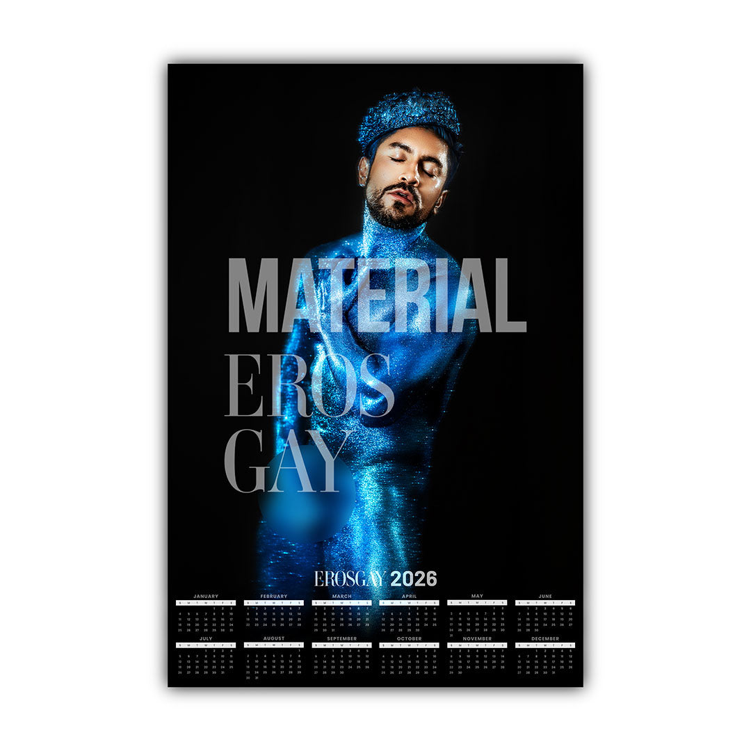 Gay Calendar 2026 ORACLE - FelixFox Diamantina Azul | EROSGAY