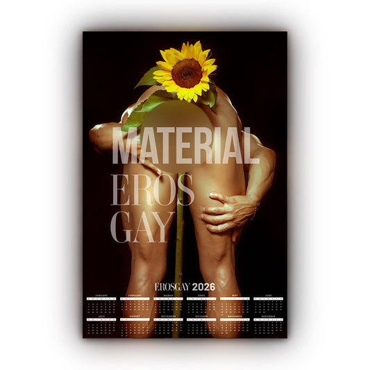 Gay Calendar 2026 WHERE THE SUN TURNS - Toño Flores | EROSGAY