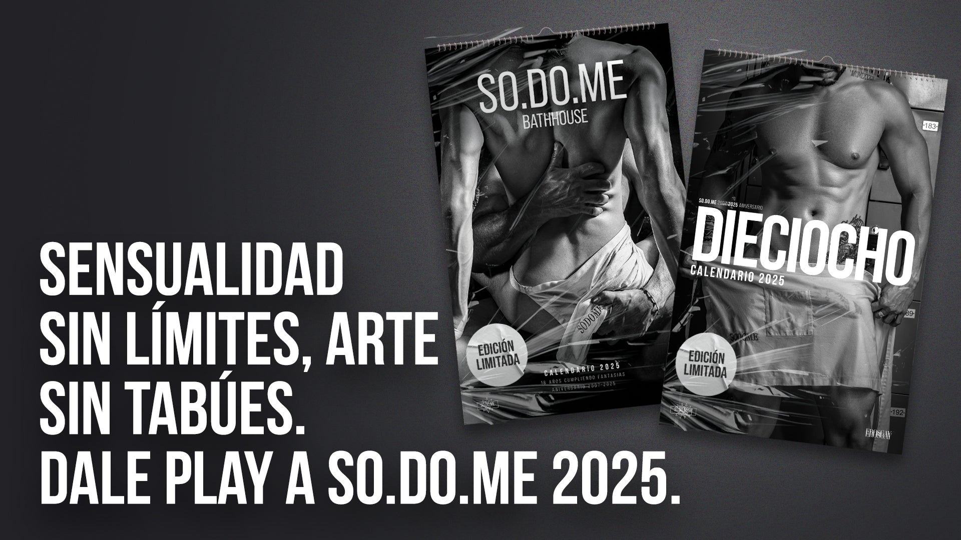 Cargar video: Video del Calendario Sodome 2025: explorando la libertad y el arte erótico en una edición limitada para la comunidad LGBTIQ+, disponible en Erosgay.club